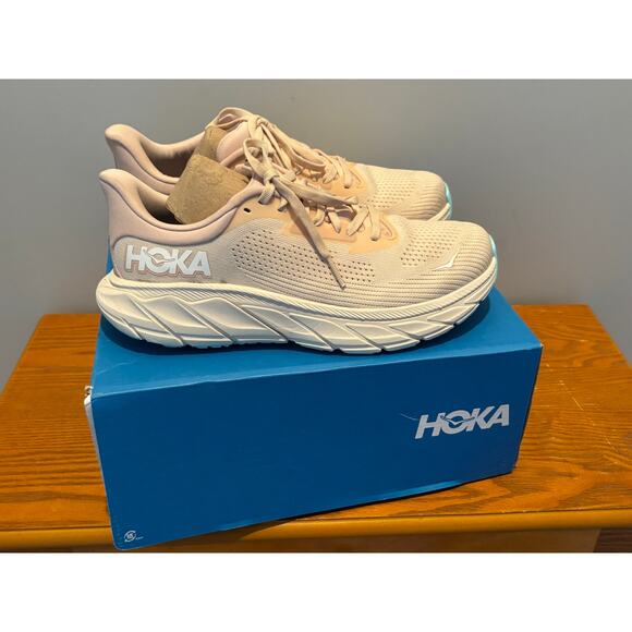 Hoka Women Arahi 7 in Vanilla Cream New! Size 9 Wide - Picture 6 of 8